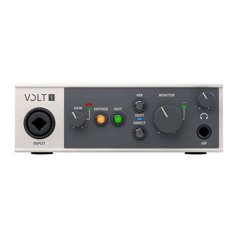 Universal Audio UA Volt 1 USB Audio Interface - 1 in/ 2 out image 1
