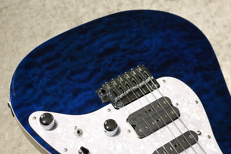 Schecter SD-4-22-VTR-AL See-thru Blue 2021[USED][Made in Japan]