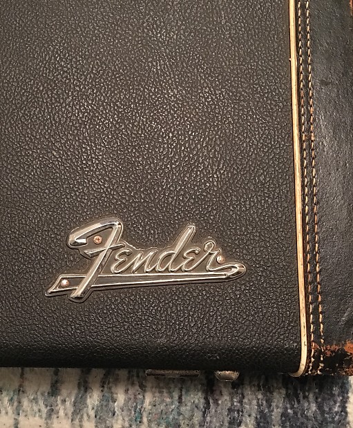 Fender Guitar Case 70's Black/Red | Reverb