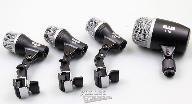CAD Stage4 4pc Drum Microphone Pack image 1
