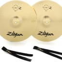 Zildjian 14-inch Planet Z Crash Cymbals (ZP14BPRd2)