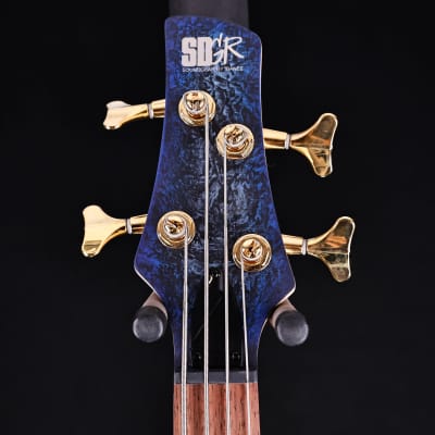 Ibanez SR Standard 4-string Electric Bass, Cosmic Blue Frozen Matte 7lbs 9.9oz image 6
