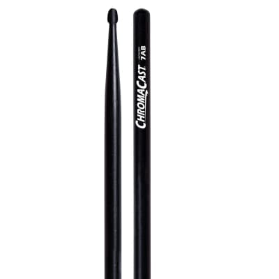 ChromaCast 7A USA Black Hickory Drumsticks, 6 Pairs image 3
