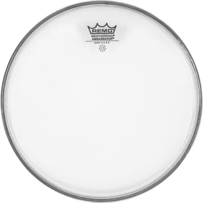 Remo - BA031400 - Batter, AMBASSADOR, Clear, 14" Diameter Drumhead image 2