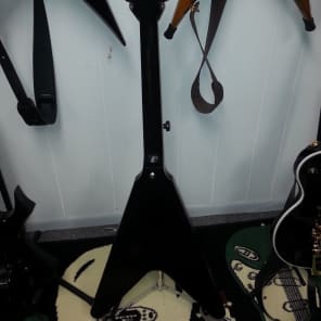SALE:  Gibson Flying V 2007 Worn Black with Gibson Branded Kahler Tremolo image 5