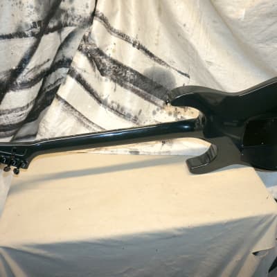 Vintage RARE 1990 Made In USA Jackson Soloist Archtop Neck-Thru Electric Guitar with Case Dark Gray image 10