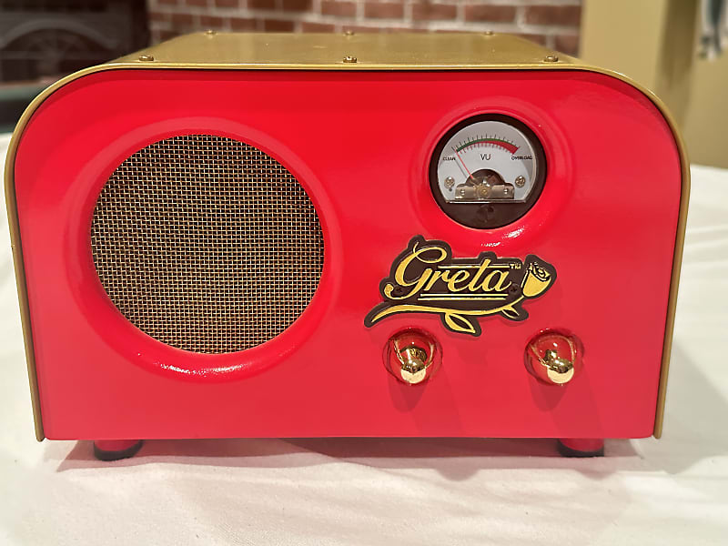 Fender Greta Pawn Shop Series 2-Watt 1x4" Guitar Combo 2012 - 2013 - Red image 1