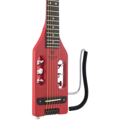 Traveler Guitar Ultra-Light Acoustic Travel Guitar (Vintage Red) image 3