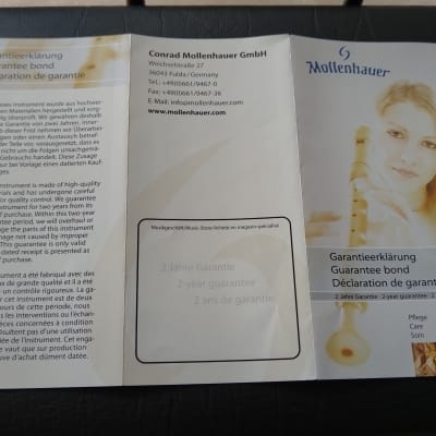 Mollenhauer tenor Recorder Barock fingered image 16