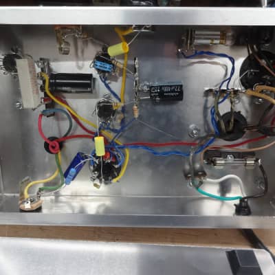D-Lab Sweeper Vertical output Class A 6DQ6A Boutique tube guitar amplifier image 8
