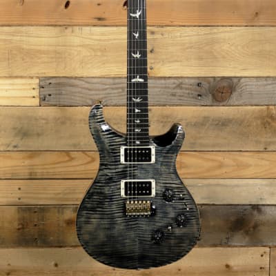 PRS 10 Top Custom 24 Piezo Electric Guitar Faded Whale Blue w/ Case image 4