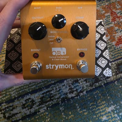 Strymon OB.1 オプティカルコンプレッサー Strymon OB.1 Optical Compressor & Clean Boost Pedal Reviews