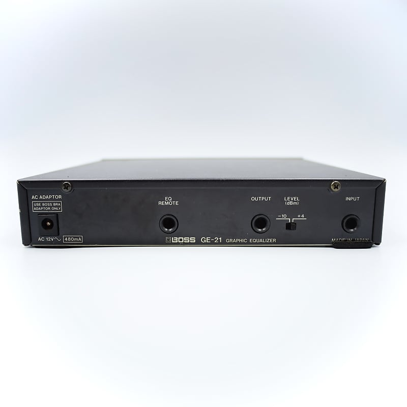 Boss Pro GE-21 Graphic Equalizer With Adapter Made in Japan