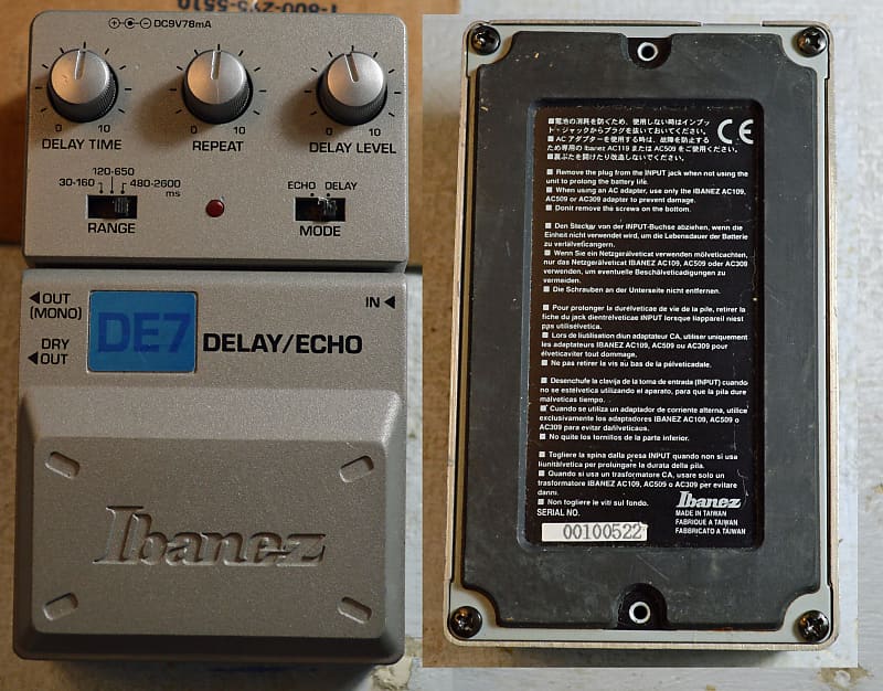 Ibanez DE7 Delay