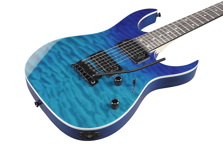 Ibanez Gio Series Solid Body Electric Guitar Quilt Blue Fade