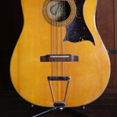 Audition Vintage 12-String Acoustic Guitar Made In Japan Circa 1960's Pre-Owned image 1