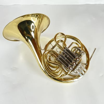 Yamaha Purple Logo YHR-663 Professional Double French Horn | Reverb