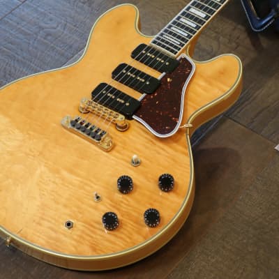 MINTY & RARE! 1984 Gibson ES-357 Figured Natural Semi-Hollow w/ 3 P90’s + OHSC *Video image 3