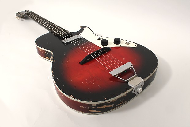 Holiday Harmony Single pickup hollow body 1960 s Red