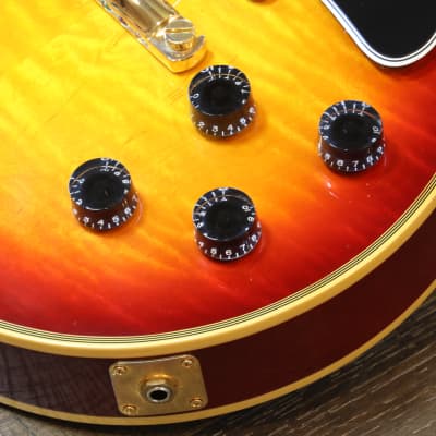 Custom Order! 2023 Gibson Les Paul Custom Quilted Cherry Sunburst One-Off + COA OHSC (5793) image 6