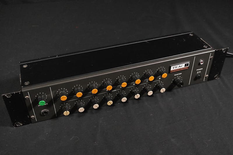Tascam Teac Model 1 MIxdown Unit 8 Channel Line Mixer – The