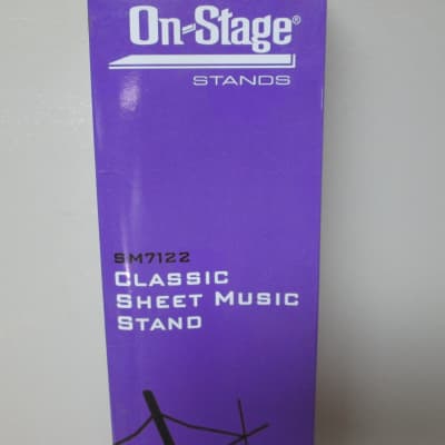 On-Stage SM7122BB Compact Folding Sheet Music Stand w/ Bag image 2
