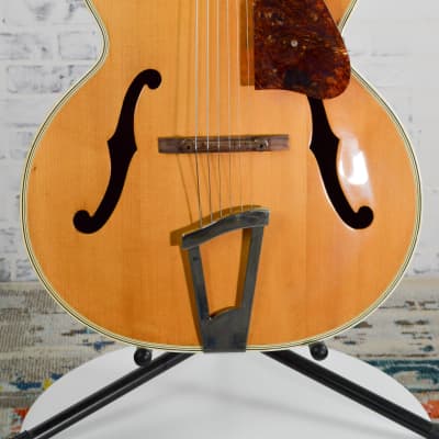 Vintage 1940's Vega C-76 Archtop Guitar Natural w/Case image 1