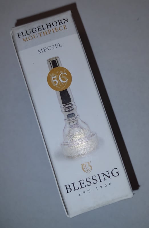Blessing Flugelhorn Mouthpiece 5C MPC5FL Silver image 1