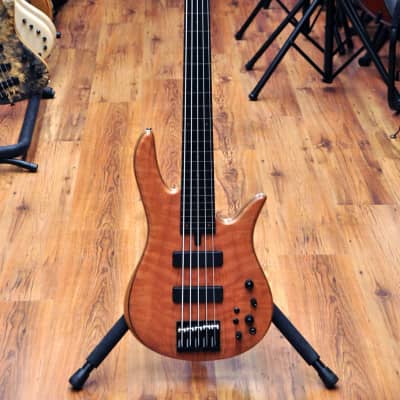 Fodera Monarch Doctorbass Edition 2023 Fretless 5 string (lined) image 2
