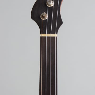 Ome Jubilee Minstrel 5 String Fretless Banjo (2010s), ser. #4791, black gig bag case. image 5