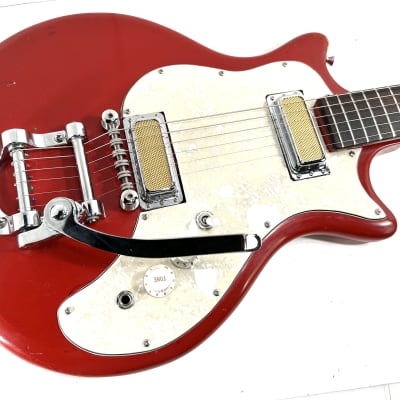 Joe Doe Guitars×Vintage JDV34 Gas Jockey Gas Pump Red | Reverb