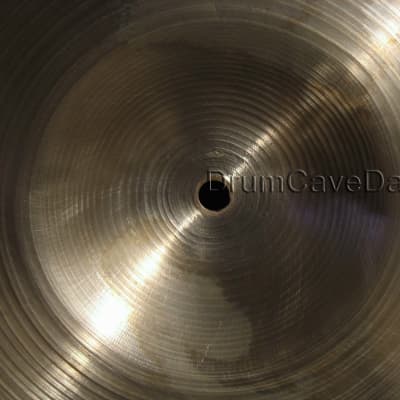 VINTAGE 21" ZILDJIAN RIDE CYMBAL THIN STAMP, HAND HAMMERED & RARE SIZE, DEMO VIDEO! image 5