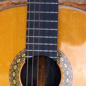 Tama 3550 Classical Guitar Cedar Top 1974 Natural image 14