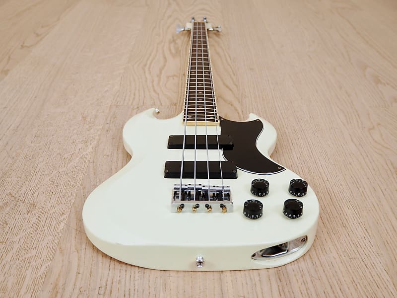 Edwards by ESP E-J-90MF J Luna Sea Signature SG Electric Bass White Japan