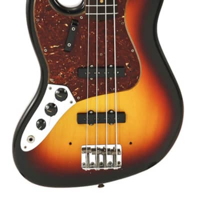 Fender Custom Shop 1964 Jazz Bass Journeyman Relic 3 Tone Sunburst Lefty image 2