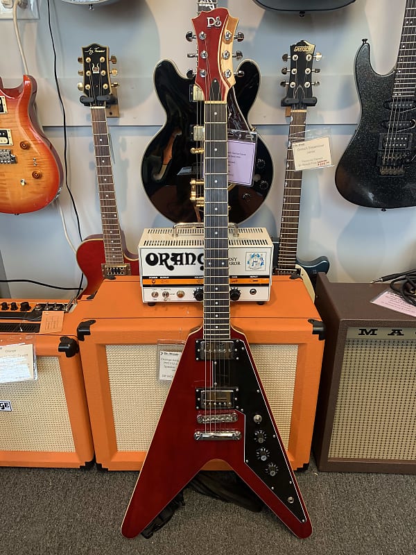 Pure Salem Bruiser Flying V - Red image 1