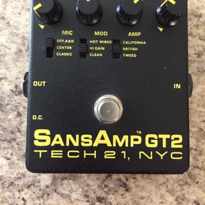 TECH21 ( テック21 )  Sansamp GT2 Tech 21 SansAmp GT 2 – United States