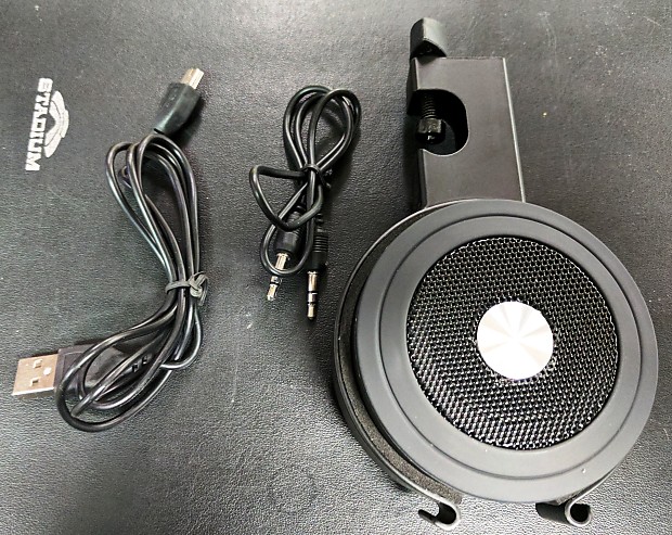 On-Stage BS4080 Mini Bluetooth Speaker w/ Clamp image 1