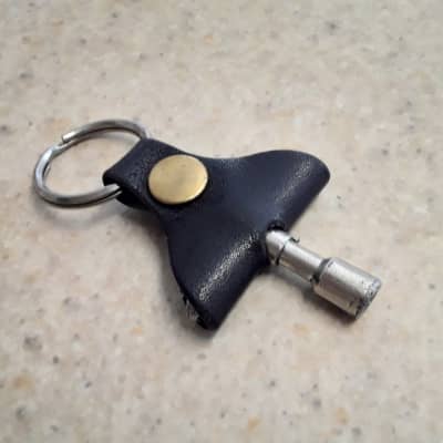 Pearl Vintage Drum Key & Keyring Holder from the 1960's - Natural Aged Patina - Very Rare to  Find image 10