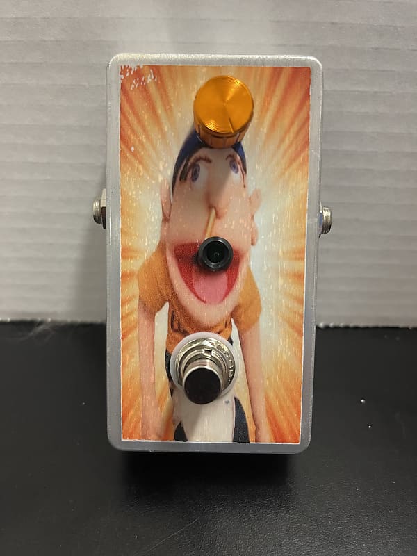 One of a kind DIY One Knob Fuzz Pedal Hand made 2023 Satin Reverb