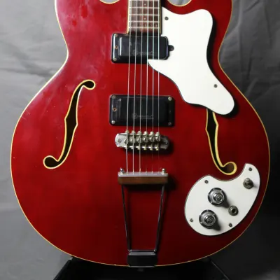 Mosrite Celebrity III Red * Late 1960's w/HSC image 2