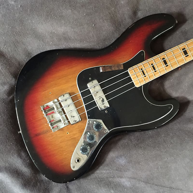 Sekova Jazz Bass -70's Sunburst | Reverb