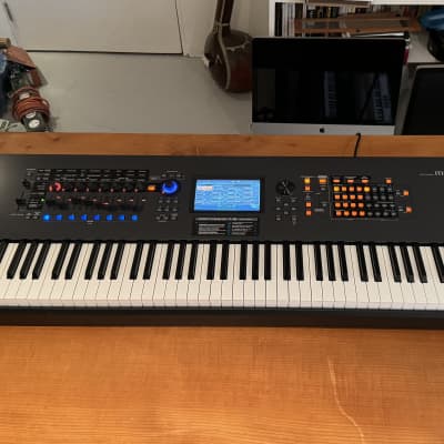 Yamaha Montage 8 Flagship Synthesizer 2019 - Present - Black