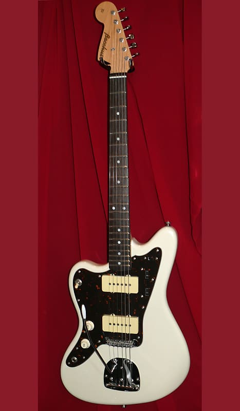 Bacchus Japan '18 LEFTY BJM-Standard. Left Handed Jazzmaster Type Vintage  White