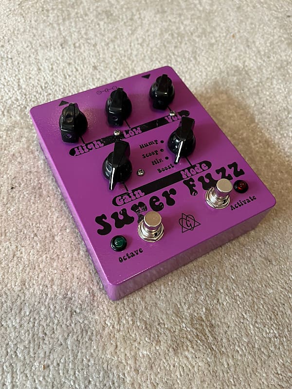 Rehoused and Modified Behringer Super Fuzz SF300 (Boss Hyper