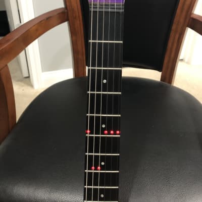 Fretlight Orianthi Signature FG-551 Guitar Learning System Trans Purple w/ case, software & extras image 18