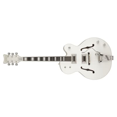 Gretsch G7593T Billy Duffy Signature Falcon 6-String Right-Handed Hollow Body Electric Guitar with Bigsby Tailpiece and Ebony Fingerboard (White Lacquer) image 3