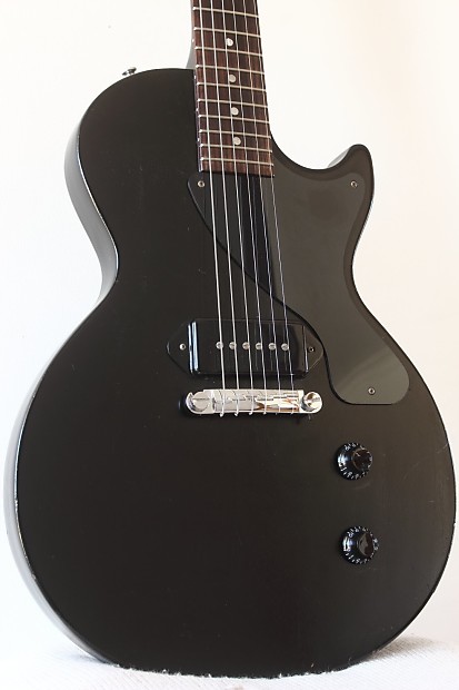 Gibson Les Paul Junior Satin Black 2010 | Reverb Canada