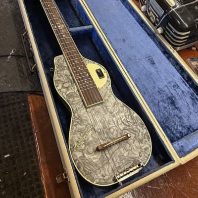 c.1960s Guyatone HG-188C Double Neck 8 String Lap Steel Guitar MIJ