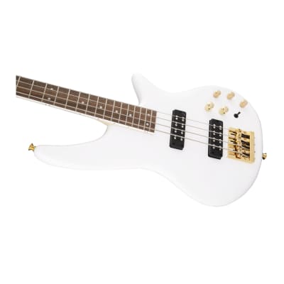 Jackson JS Series Spectra Bass JS3 4-String Electric Bass Guitar (Snow White) image 5